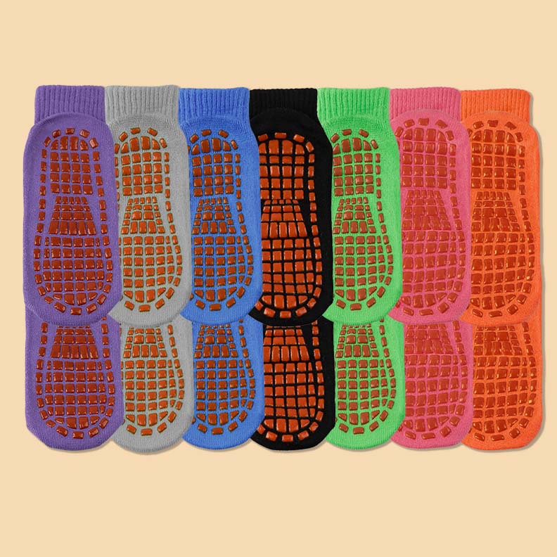 Women's Indoor Non-Slip Mid-Calf Socks