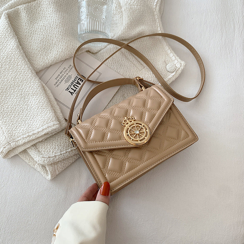 Contrast Indentation Diamond Lattice Simple Small Square Bag