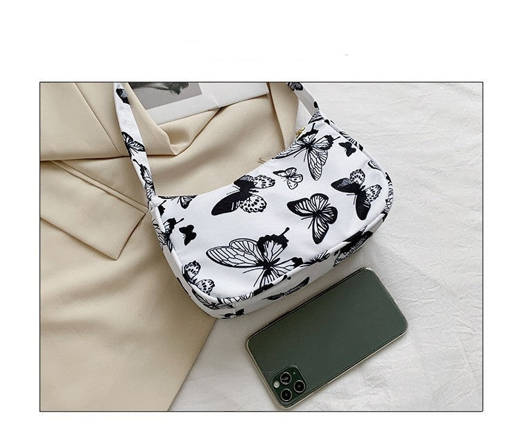 Sommer Ny Mode Underarmstaske Med Tryk Skuldertaske