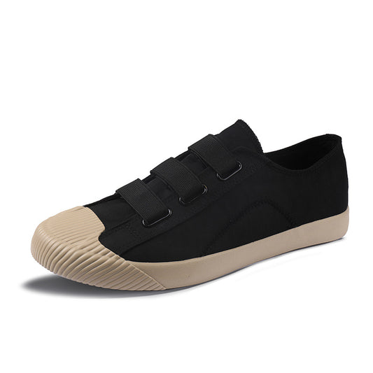 Retro Color-blocking Canvas Shoes New Trendy