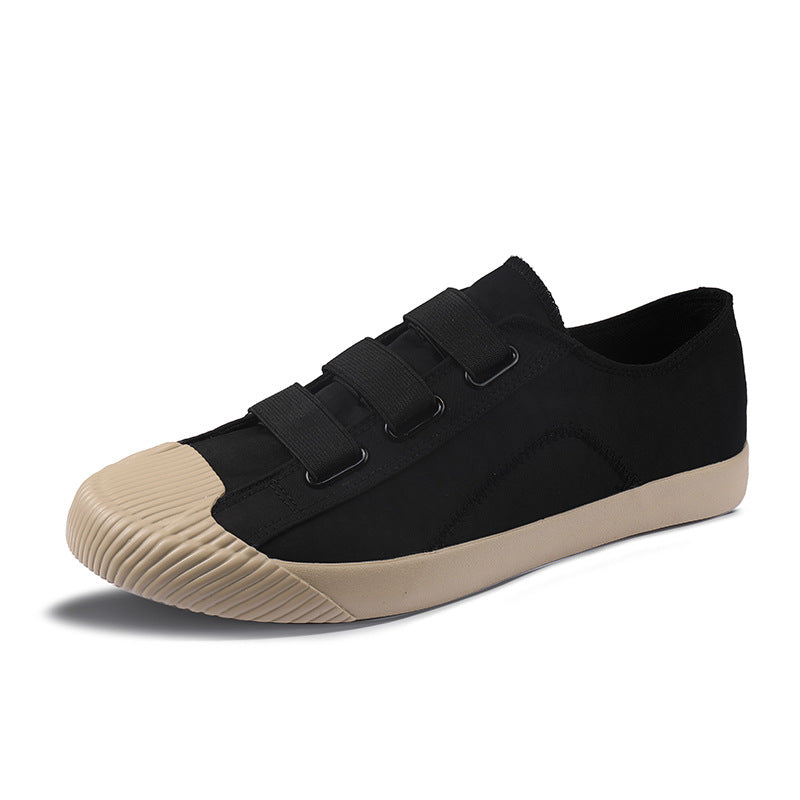 Retro Color-blocking Canvas Shoes New Trendy