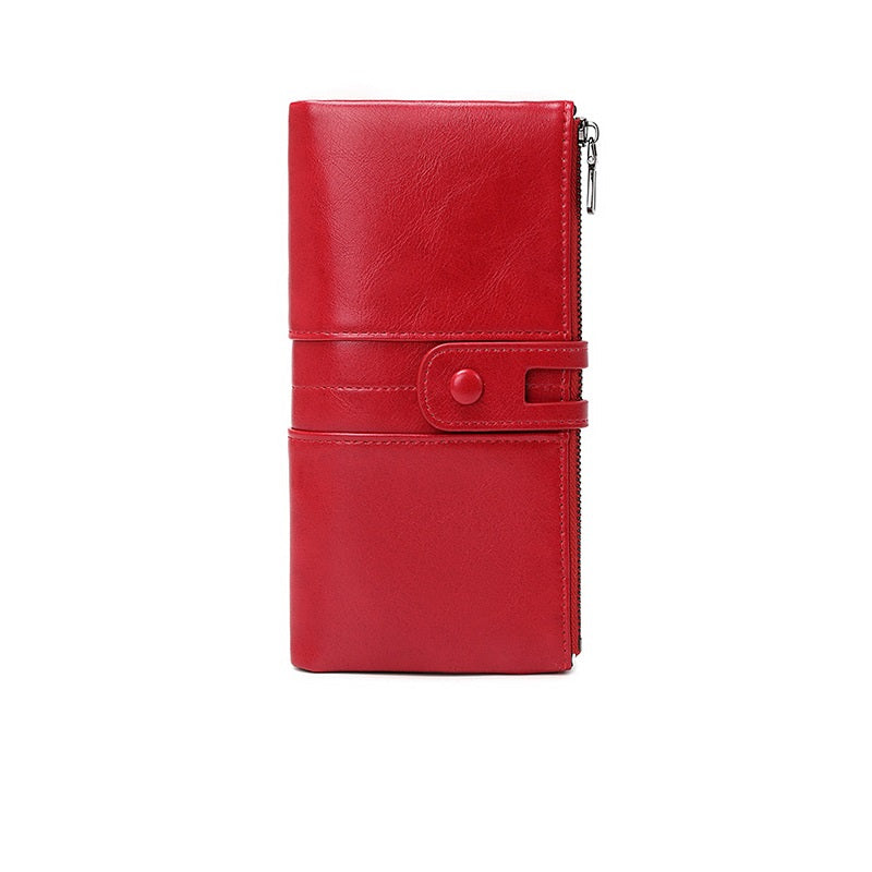 Women's Anti-magnetic Long Vintage Wallet