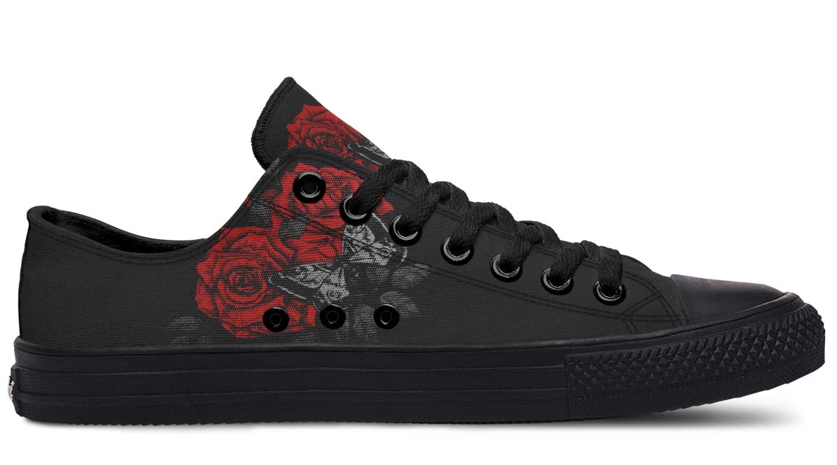 Fashion Print Couple Low-Top Canvas Shoes