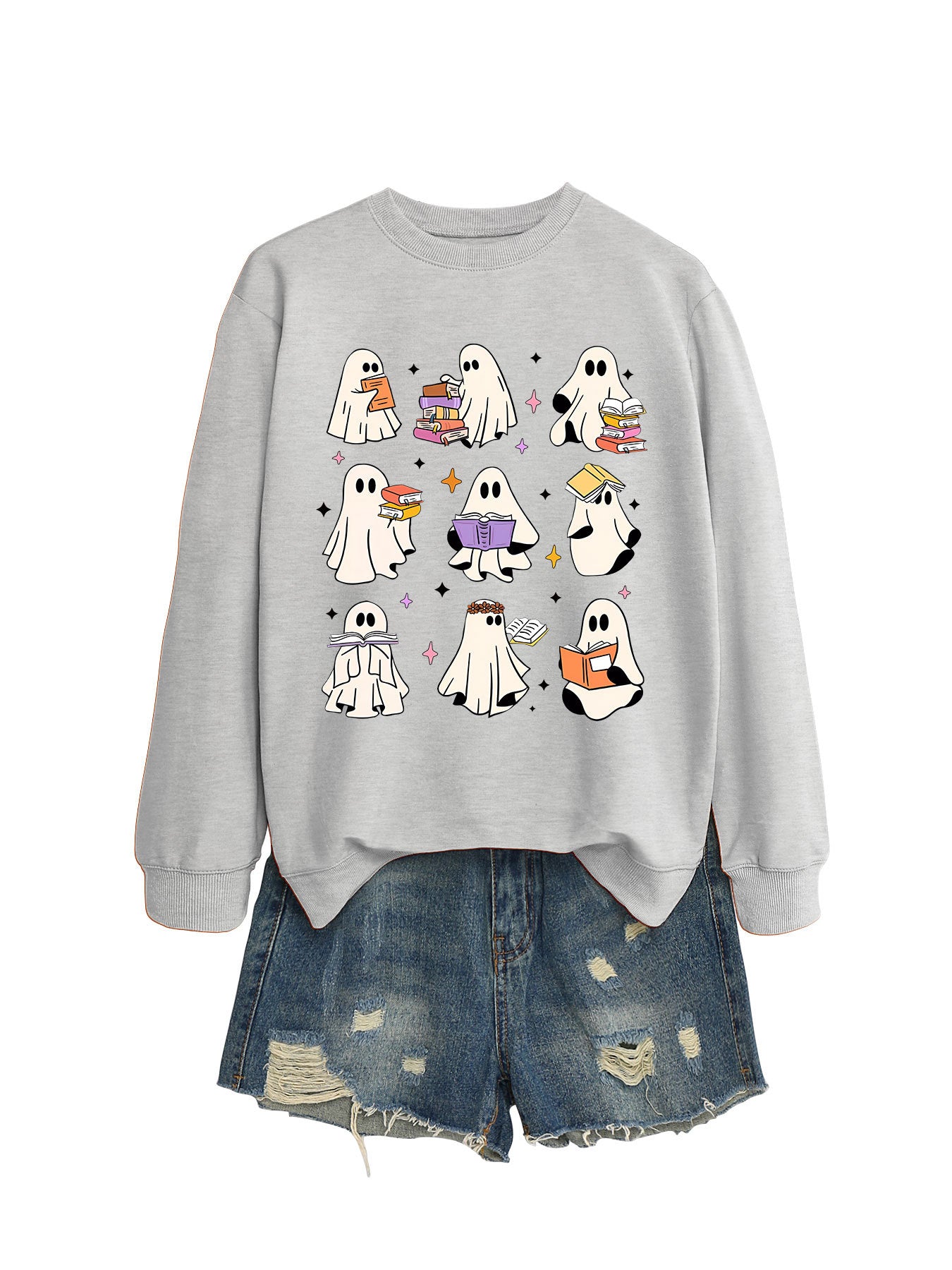 Reading Printed Sweater For Women