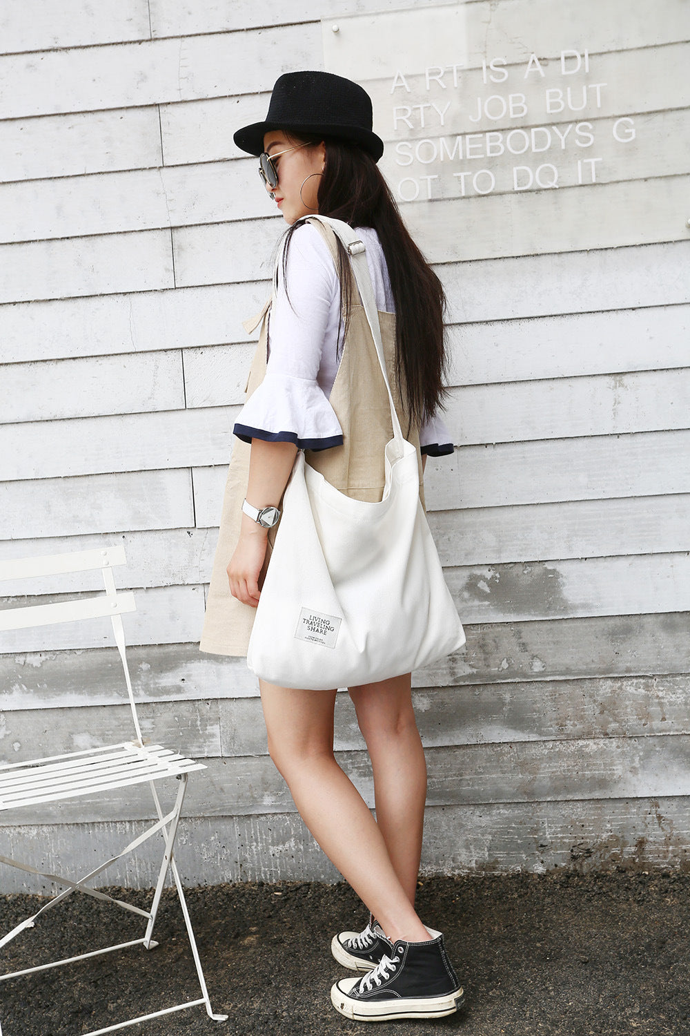 Canvas Retro Casual Women's Messenger Bag Large Capacity