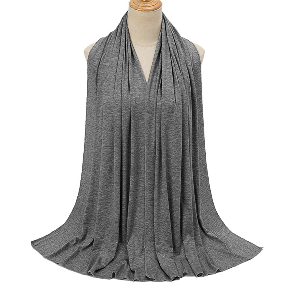 Solid Color Cotton Warm Shawl