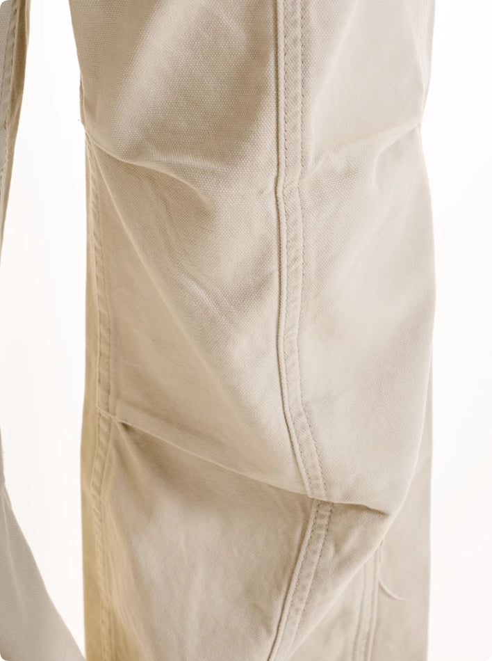 American Retro Spicy Girl Design Work Pants