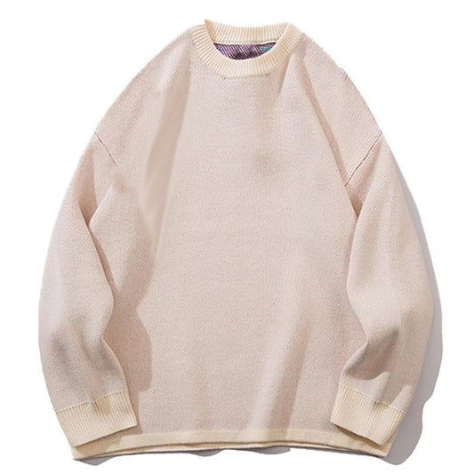 Cashmere European And American Skull Pattern Pullover Sweater Girl