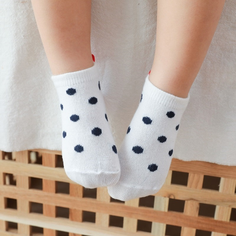 Of Baby Girls Cotton Mesh Newborn Socks 5 Pairs