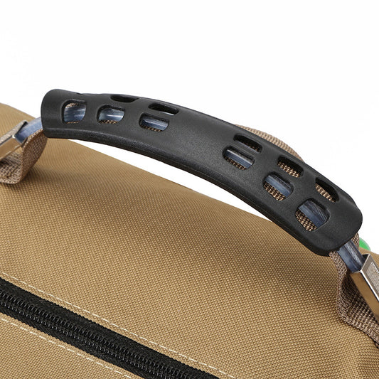 Men's Multi-functional Canvas Backpack With Large Capacity