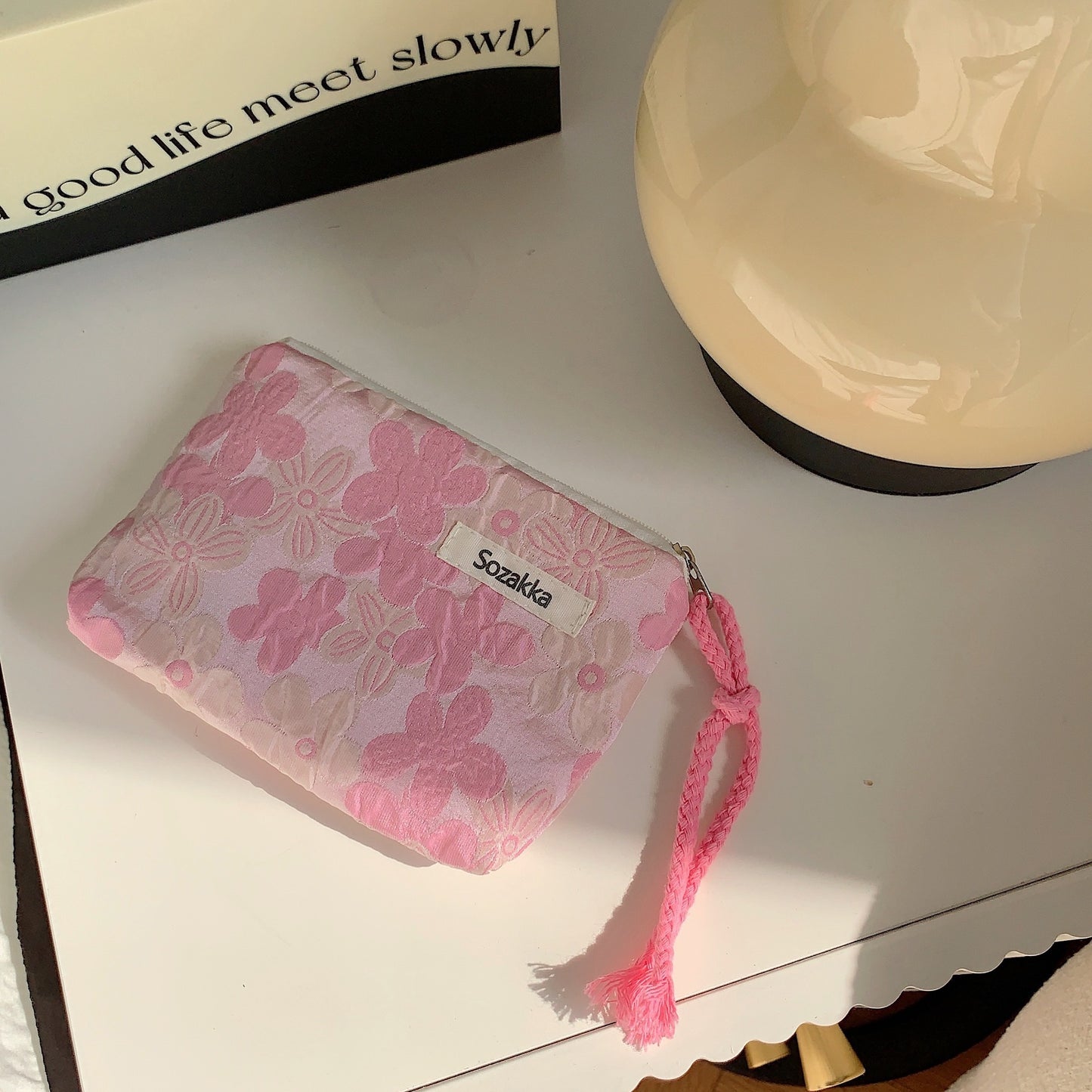 Rope Mouth Red Envelope Female Cosmetic Bag Portable Portable Coin Purse Wash Bag