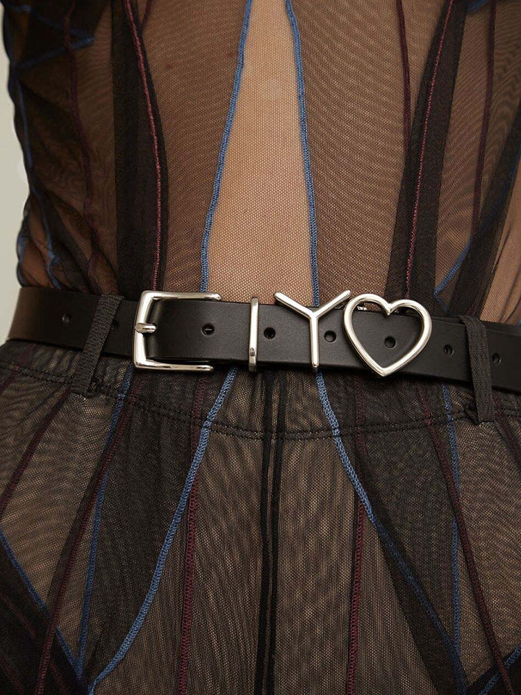 Joker Heart Y Letter Belt Ins Men And Women
