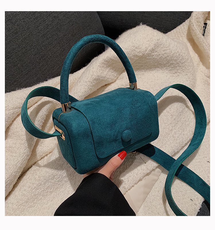 Women's New Popular Frosted One-shoulder Messenger Handbag