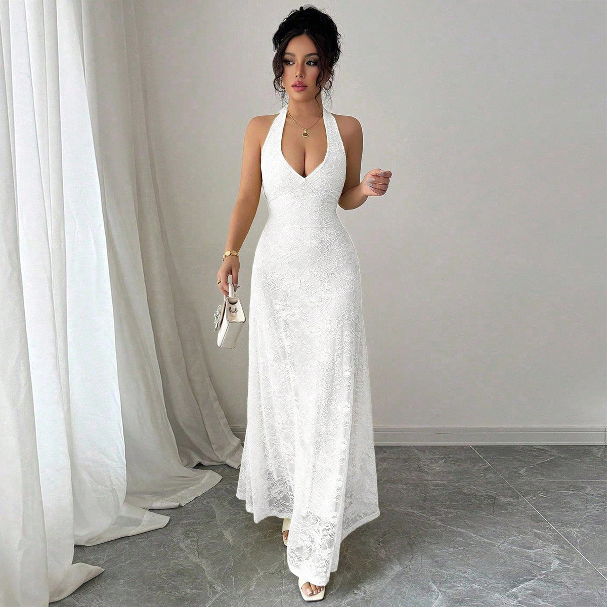 Fashionable Minimalist And Slim Fit Womens Dress