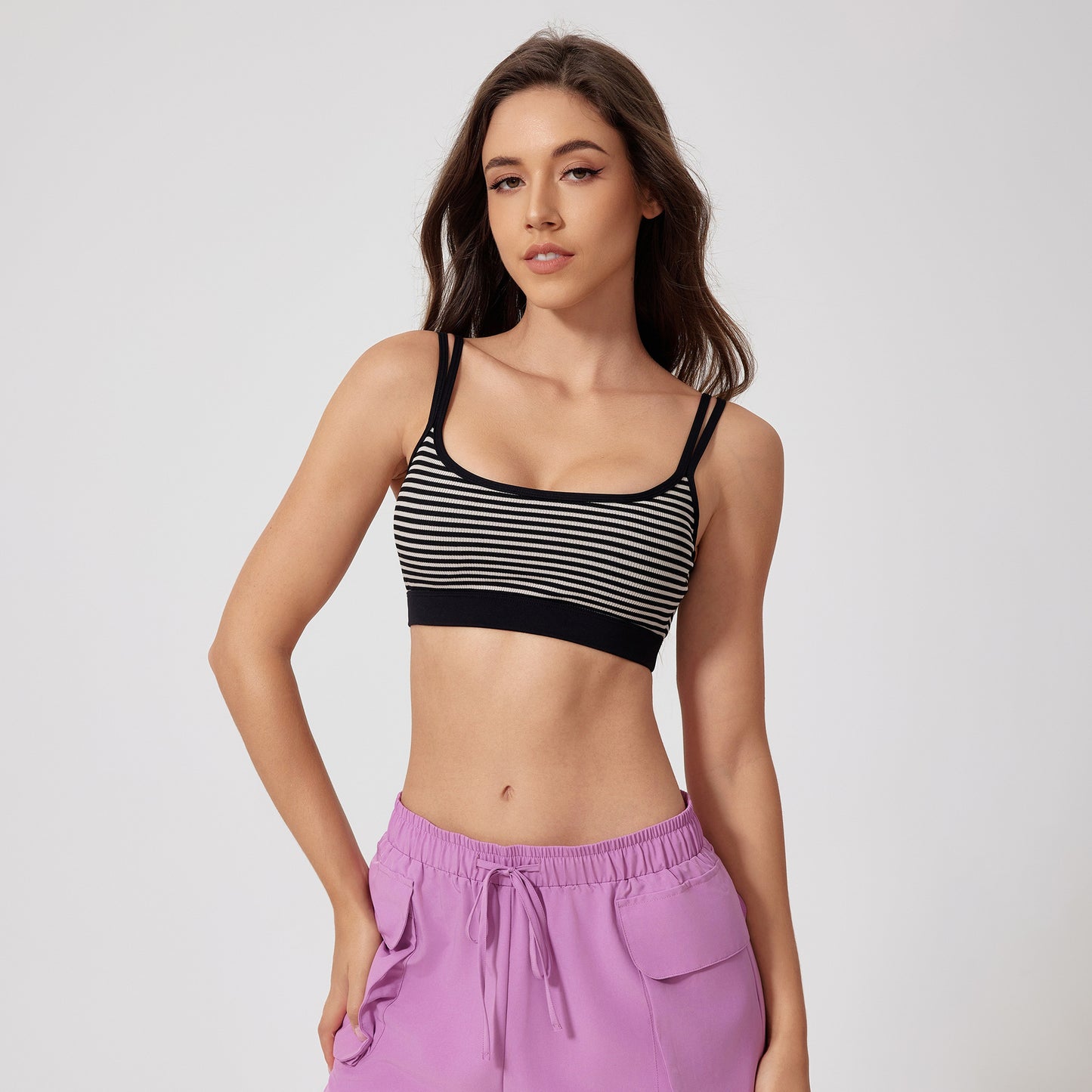 Sports Running Fitness Clothes Beauty Back Vest