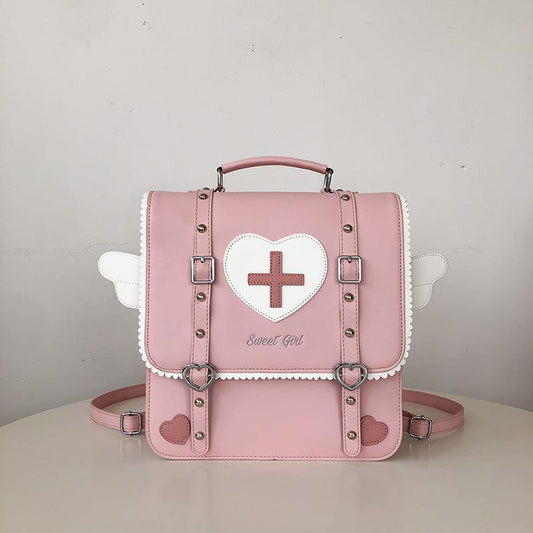 Fashion Color Contrast Large Capacity Women's Bag