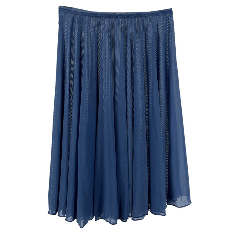 Ballet Practice Clothes Dancing Dress Gym Outfit Veil Skirt Skirt