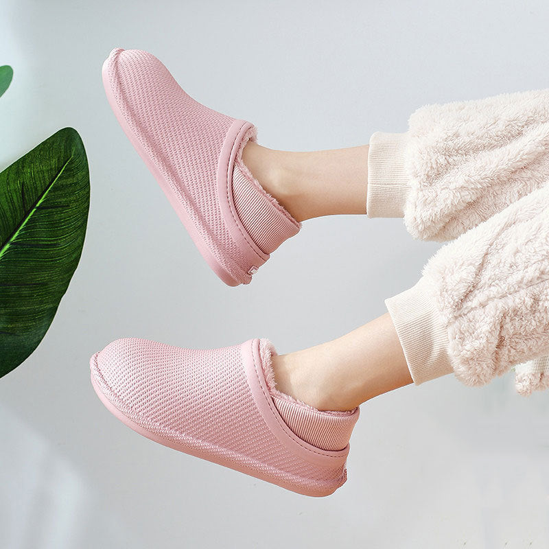 New Autumn And Winter Cotton Slippers Household EVA Waterproof And Non-slip