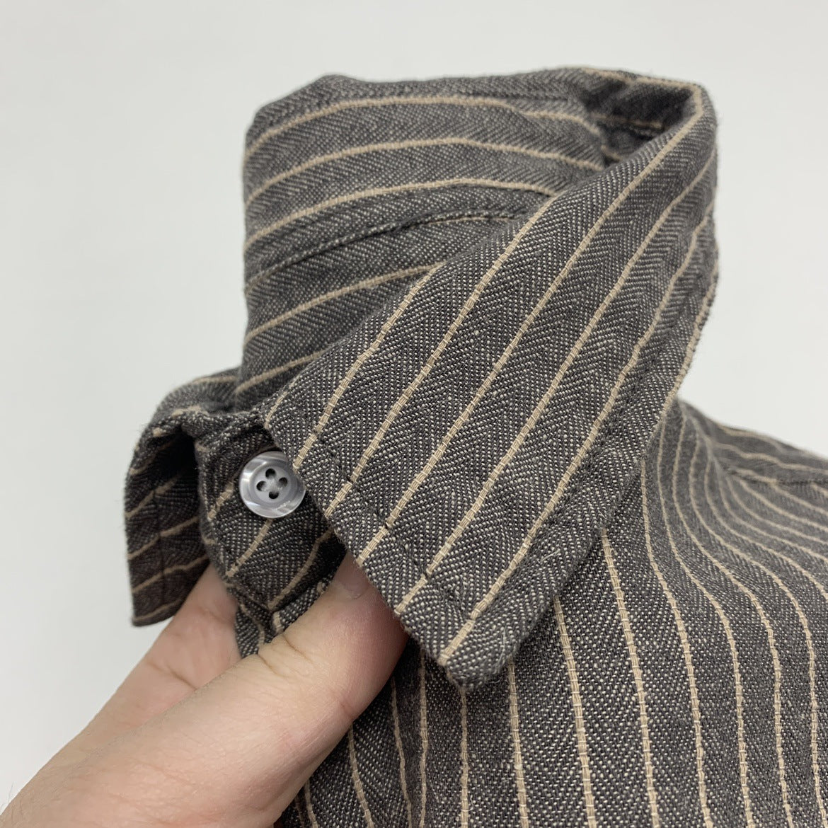Plus Size Simple European Retro Linen Coat
