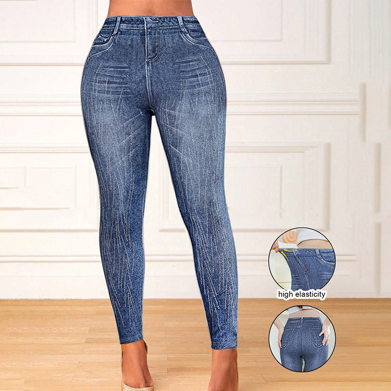 Womens Stretchy Breathable Slim-fit Leggings