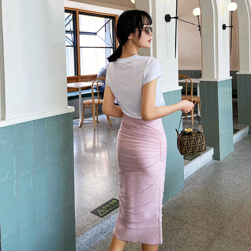 Half Skirt Female Spring And Summer New Light