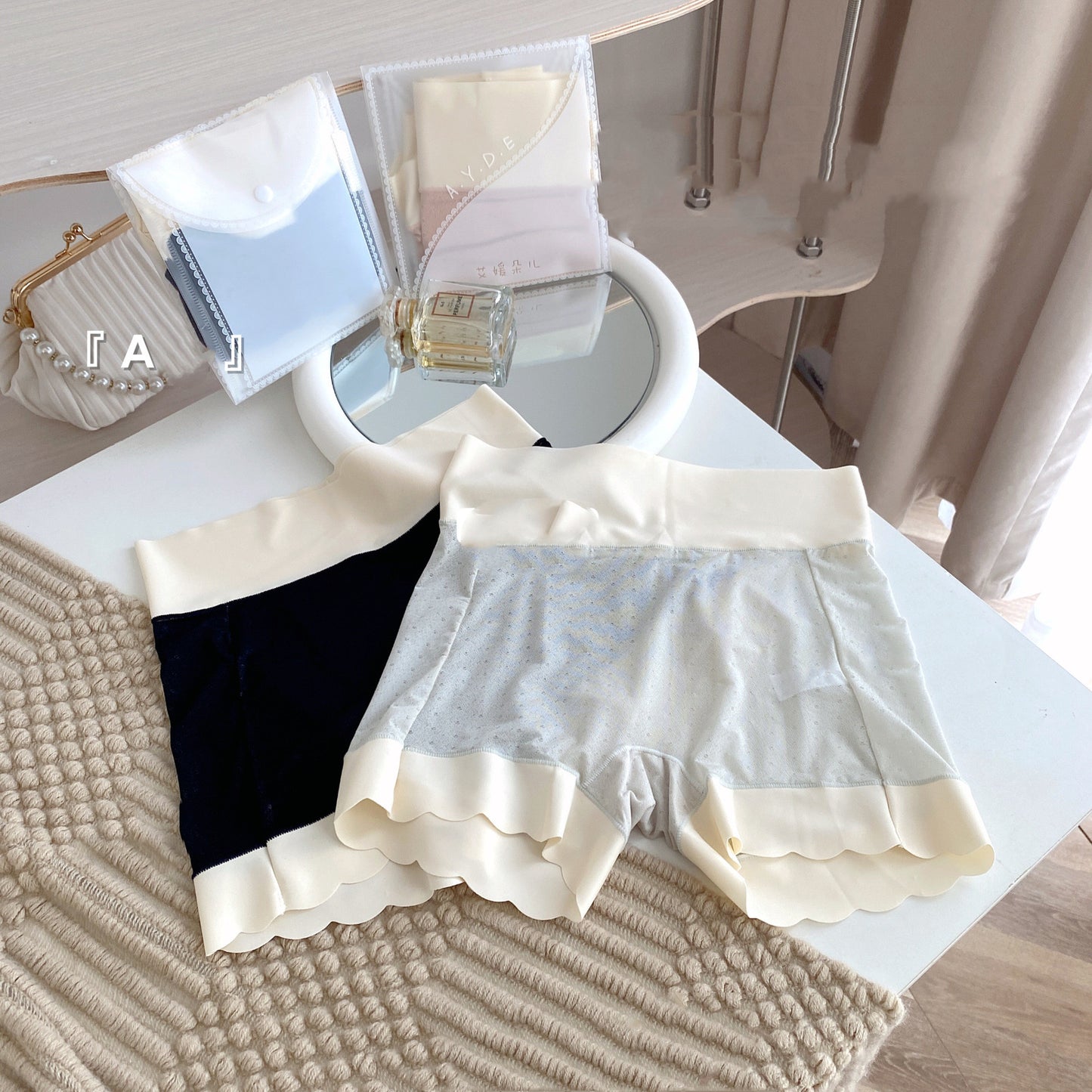 Nude Thin Seamless High Waist Safety Pants