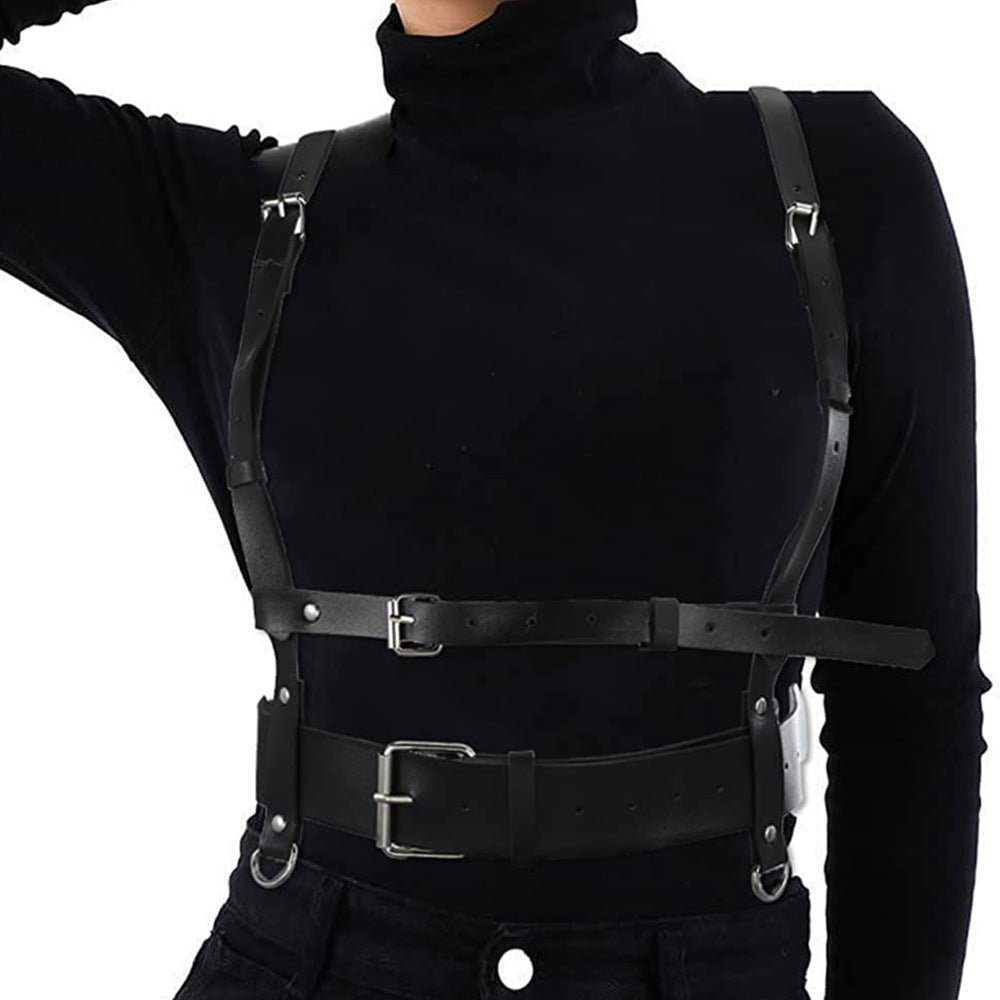 Strap Belt Integrated Belly Belt Female Halloween Cosplay Props