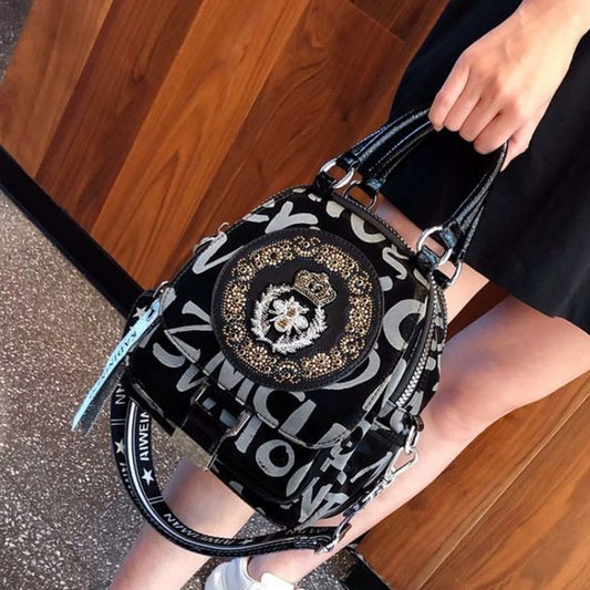Large Capacity Women's New All-match Solid Color Shoulder Fashion Simple Tote