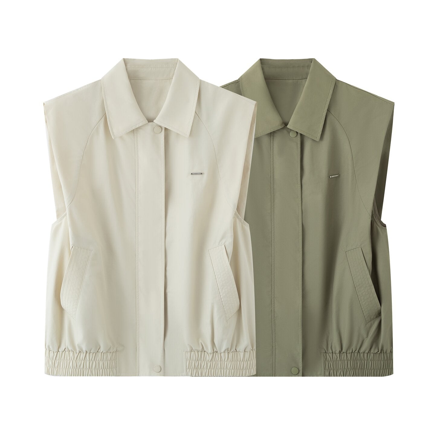 Early Autumn New Women's Clothing Fashionable All-match Casual Sleeveless Jacket Vest Coat