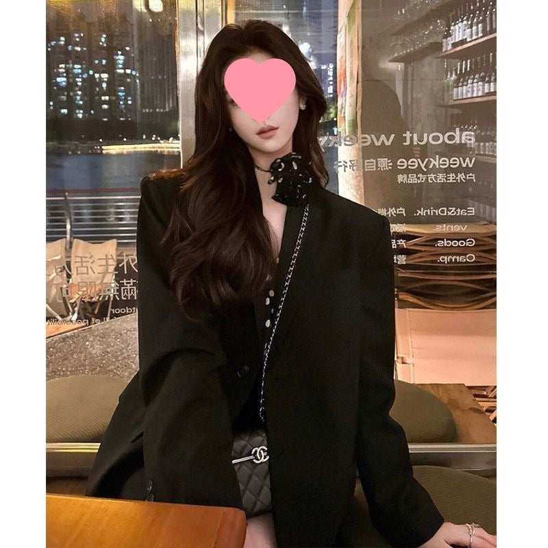 Lightweight Two-piece Long-sleeved Elegant Top