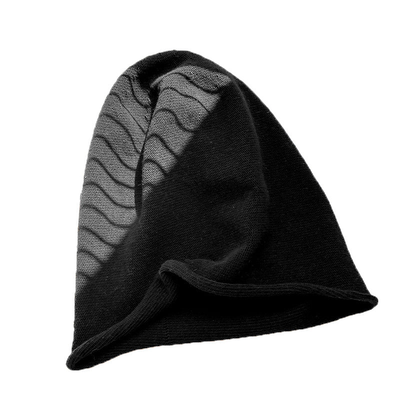 Fashion Loose And Lazy Style Big Head Circumference Beanie Hat