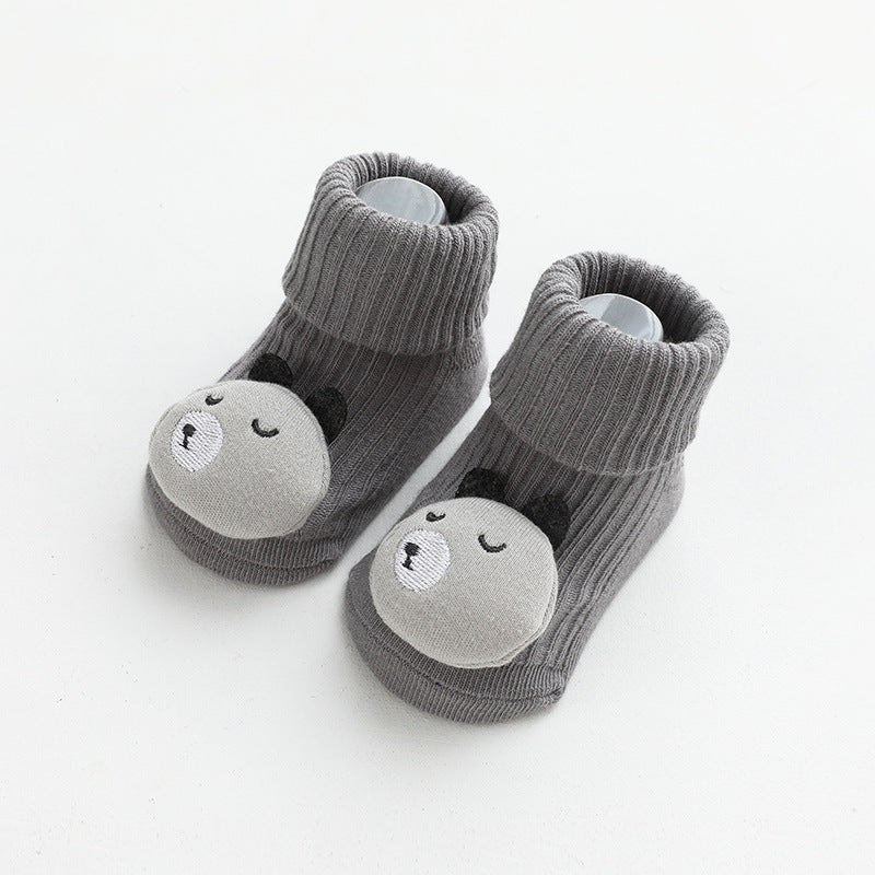 Children's Boneless Loose Mouth Socks Cartoon Accessories Non-slip