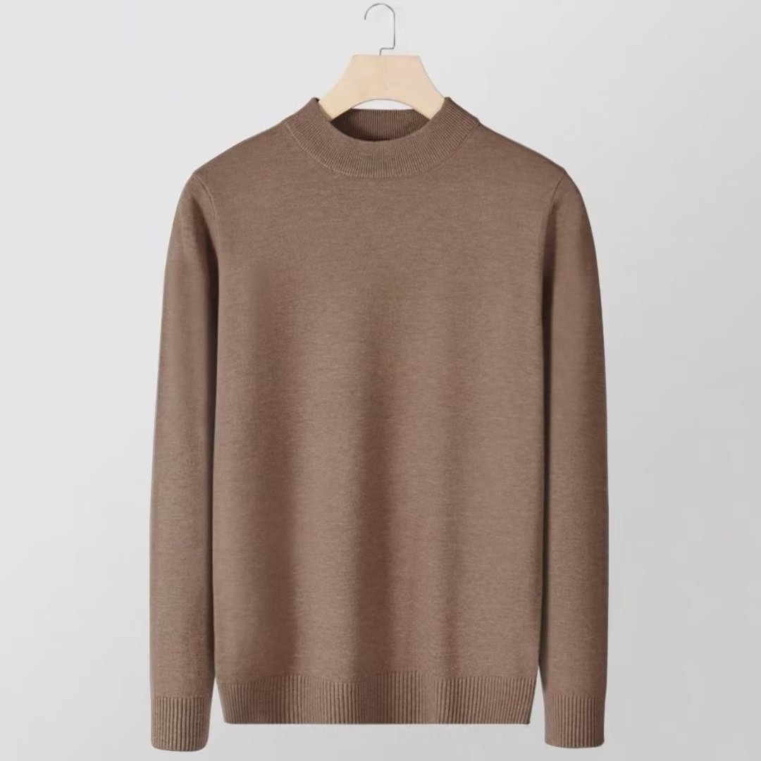 Knitted Base-Layer Casual Men's Wholesale Tops