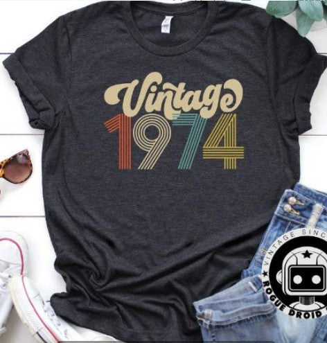 Color Printed T-Shirt Short Sleeve Loose Men's And Women's Casual Tops