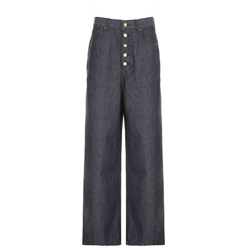 Design Loose Drooping Casual Trousers
