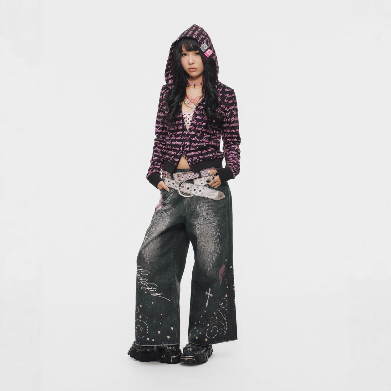 Retro Washed Y2K-style Trendy Jeans