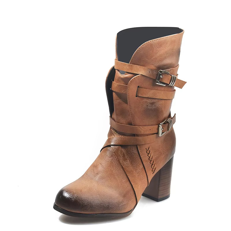 Plus Size Women's Chunky Heels 35-43