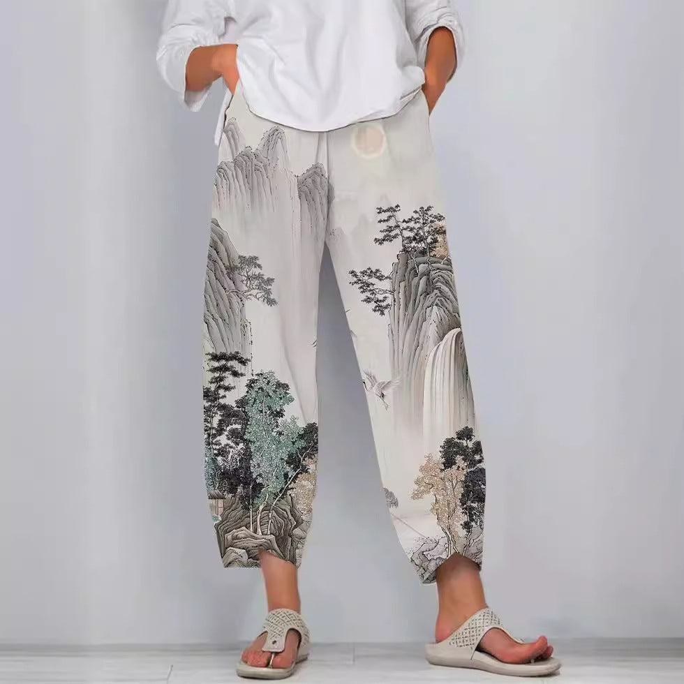 3D Printing Women's Casual Pants