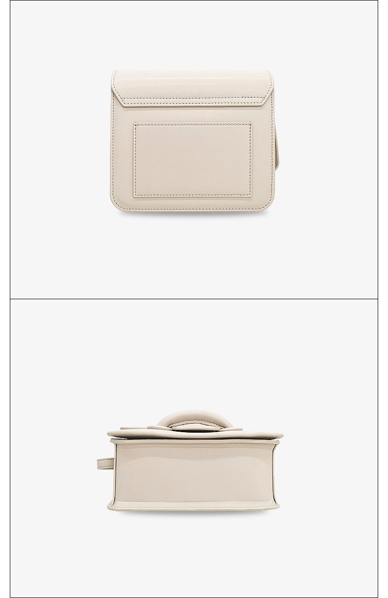 Women's Fashionable New Cowhide Small Square Bag