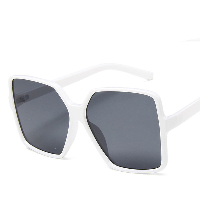 Trendy Sunglasses Fashion Men and Women Big Frame Sunglasses