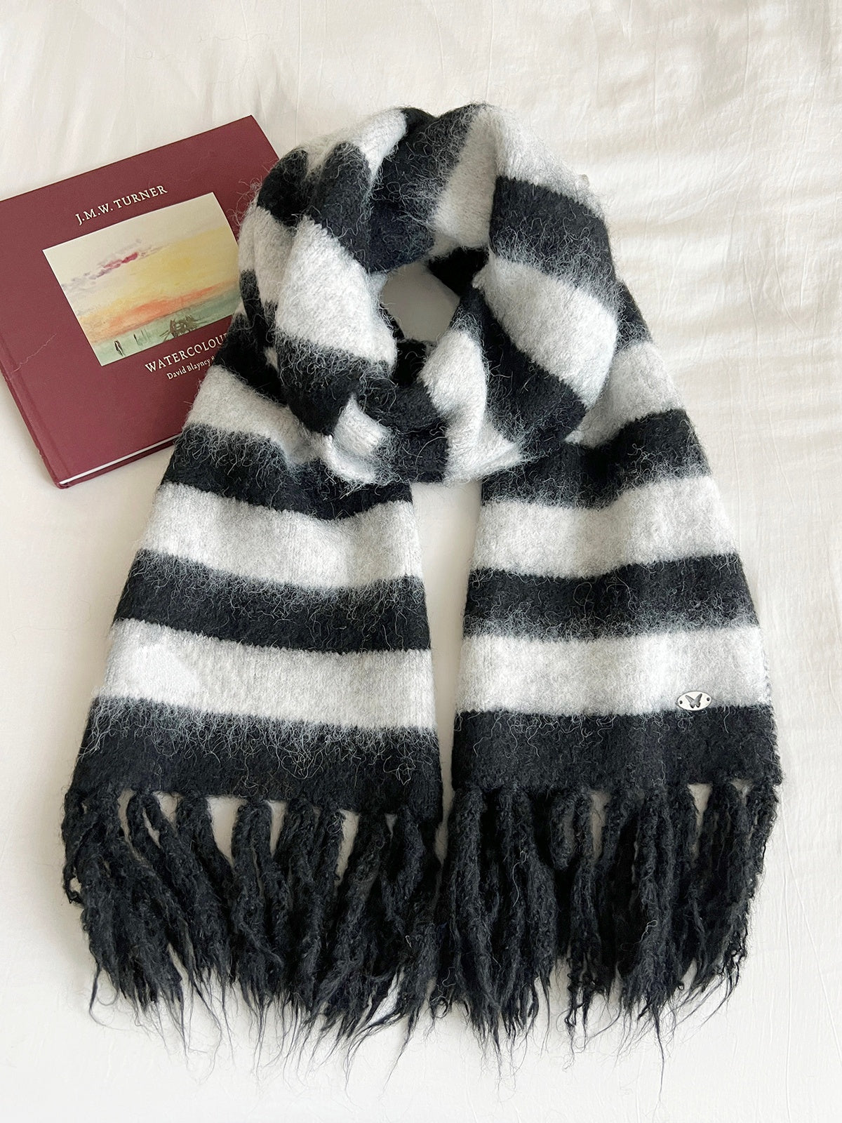 New Winter Warm Striped Scarf