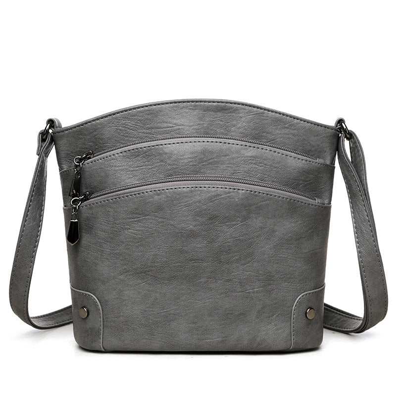 Middle-aged And Elderly Bucket Bag Multi-layer Large Capacity Hot Sale