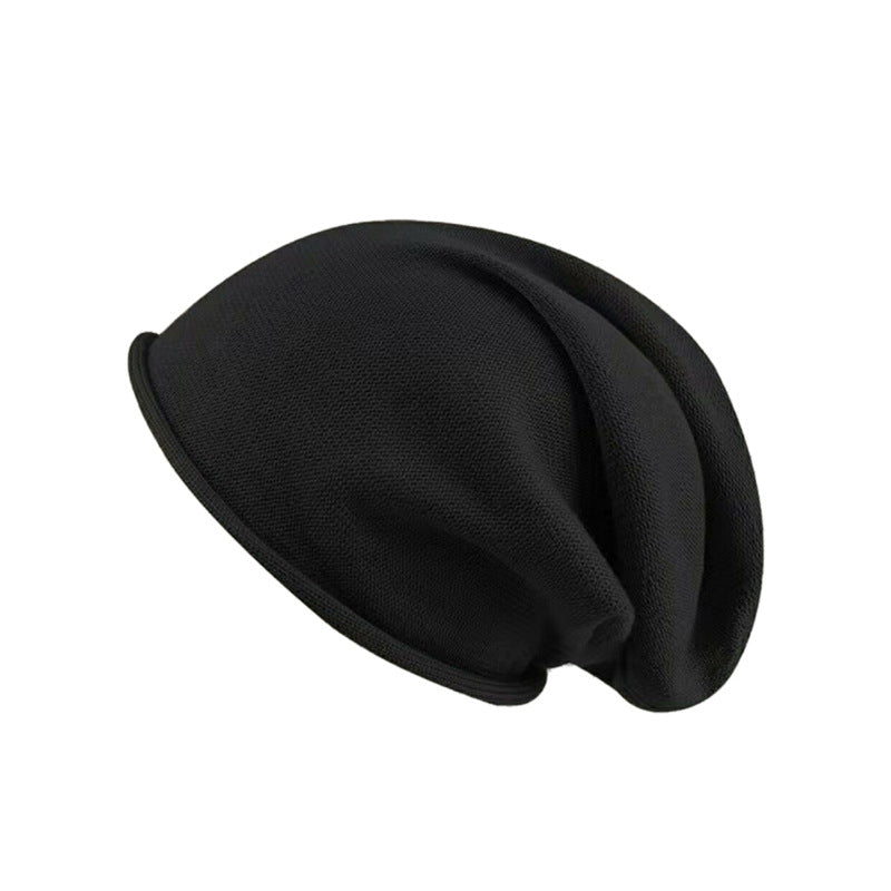 Fashion Loose And Lazy Style Big Head Circumference Beanie Hat