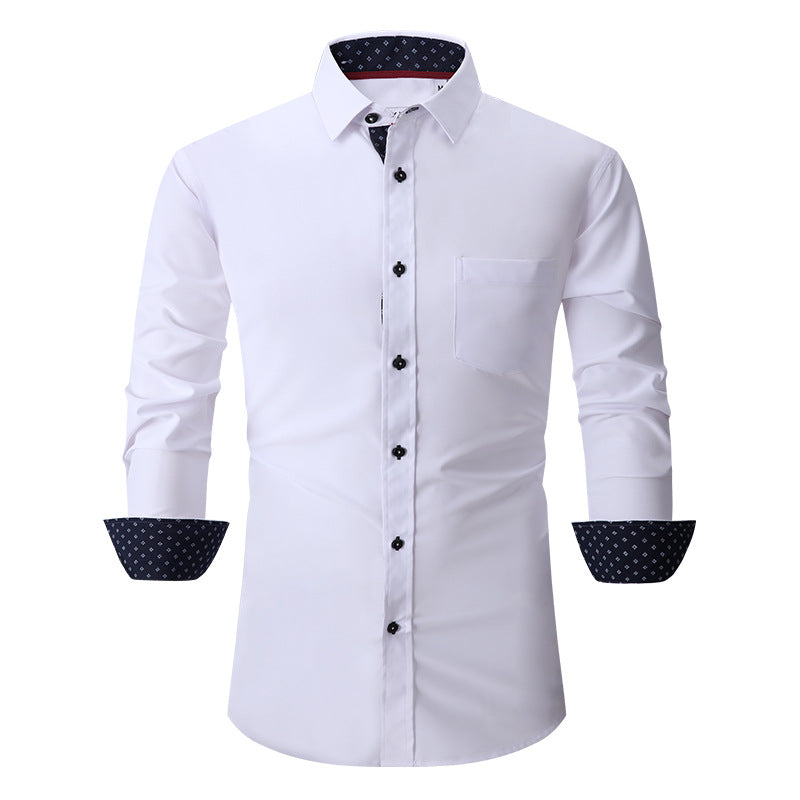 Premium Fashion Men's Shirt Business Long Sleeve