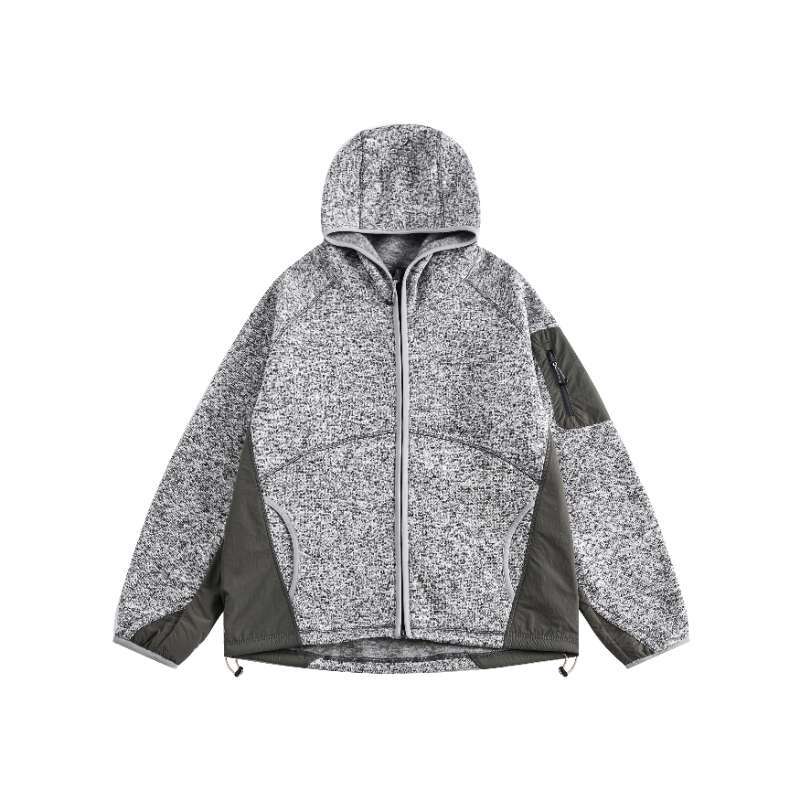 Stitching Heavy Trendy Jacket Top