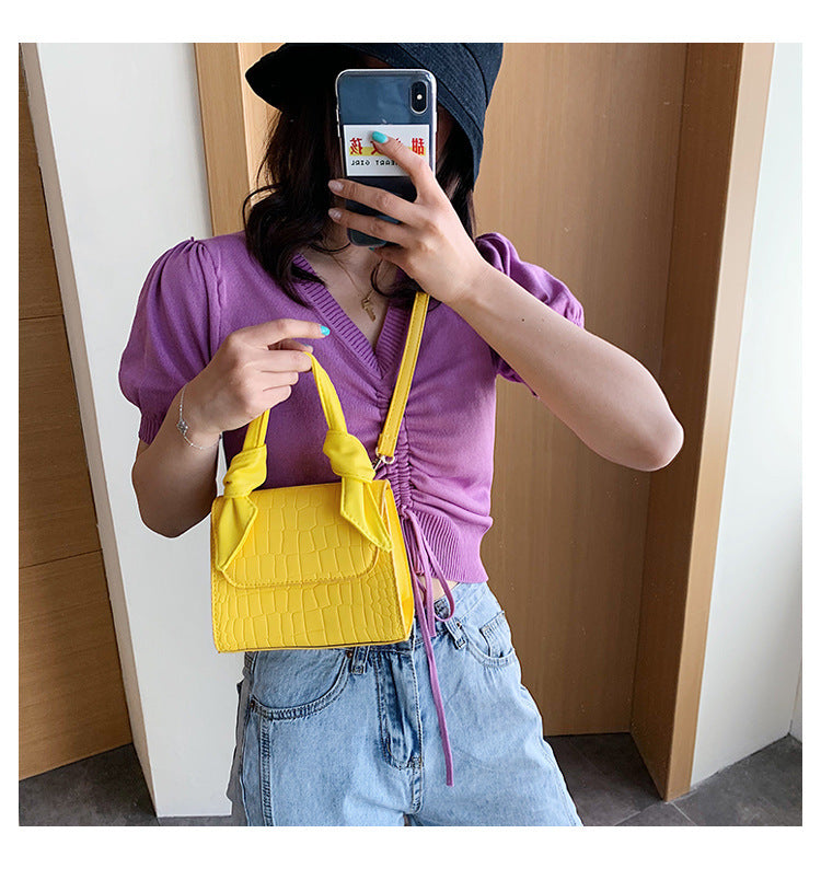 Women's Portable Shoulder Bag Fashion Cross-body Small Square Bag