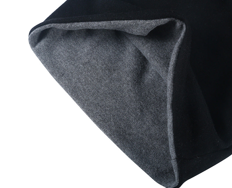Color Matching Windproof Pullover  In Autumn And Winter