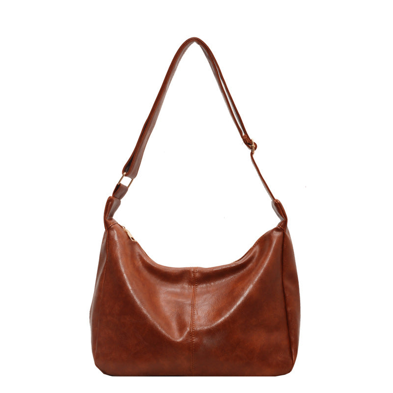 Women's Large Capacity All-match Simple Leisure Tote Shoulder Bag