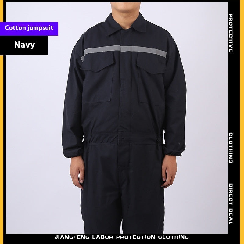 Jumpsuit Overalls Long Sleeve Antifouling Dustproof Tooling