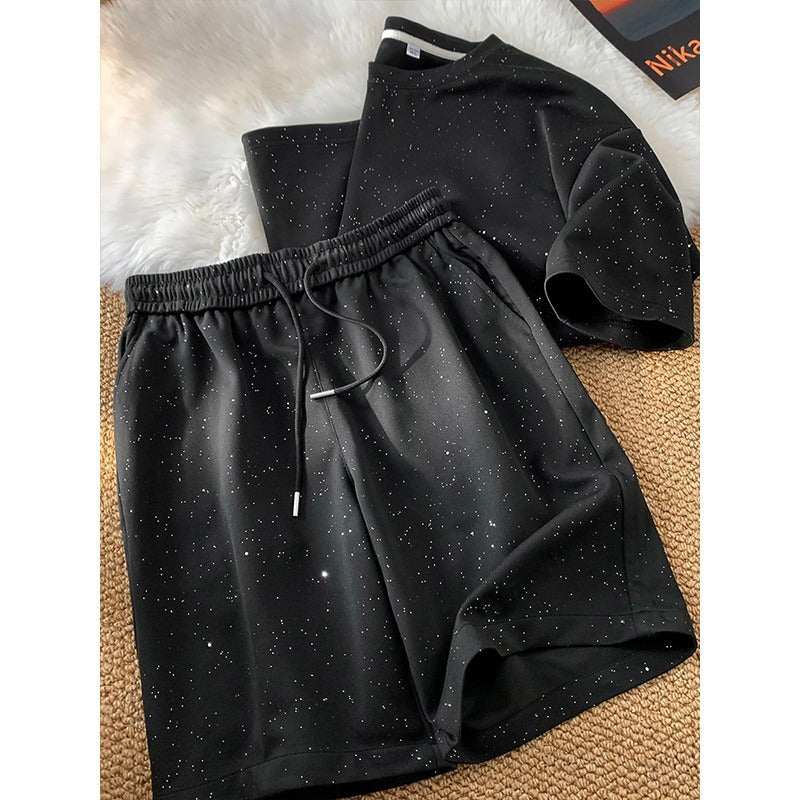 Gypsophila Casual Sportswear Set For Men Summer Style